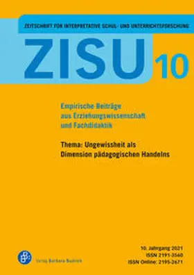 Bonnet / Paseka / Proske |  ZISU – Zeitschrift für interpretative Schul- und Unterrichtsforschung | eBook | Sack Fachmedien