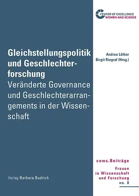 Löther / Riegraf |  Gleichstellungspolitik und Geschlechterforschung | Buch |  Sack Fachmedien