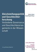 Löther / Riegraf |  Gleichstellungspolitik und Geschlechterforschung | Buch |  Sack Fachmedien