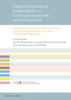 Budde / Dlugosch / Herzmann |  Inklusionsforschung im Spannungsfeld von Erziehungswissenschaft und Bildungspolitik | Buch |  Sack Fachmedien