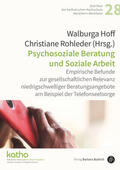 Hoff / Rohleder |  Psychosoziale Beratung und Soziale Arbeit | Buch |  Sack Fachmedien