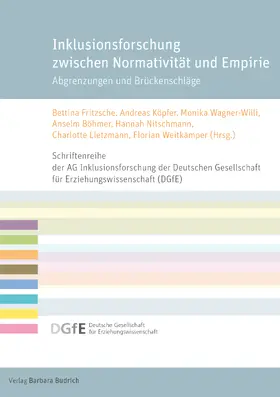 Fritzsche / Köpfer / Wagner-Willi |  Inklusionsforschung zwischen Normativität und Empirie | Buch |  Sack Fachmedien