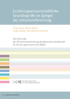 Sturm / Balzer / Budde |  Erziehungswissenschaftliche Grundbegriffe im Spiegel der Ink | Buch |  Sack Fachmedien