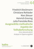 Dieckmann / Rohleder / Breuer |  Ausgewählte methodische Aspekte der Teilhabeforschung | Buch |  Sack Fachmedien