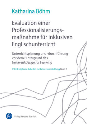 Böhm | Evaluation einer Professionalisierungsmaßnahme für inklusiven Englischunterricht | Buch | 978-3-8474-2760-5 | sack.de
