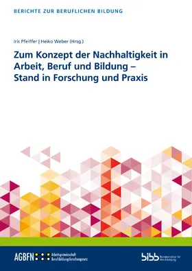 Pfeiffer |  Zum Konzept der Nachhaltigkeit in Arbeit, Beruf und Bildung - Stand in Forschung und Praxis | Buch |  Sack Fachmedien