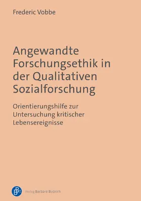 Vobbe |  Angewandte Forschungsethik in der Qualitativen Sozialforschung | eBook | Sack Fachmedien