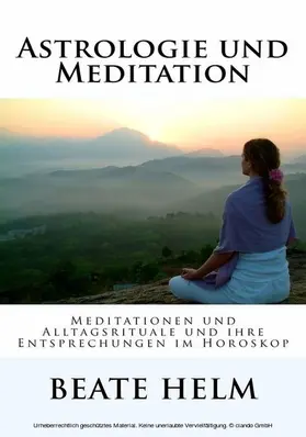 Helm |  Astrologie und Meditation | eBook | Sack Fachmedien