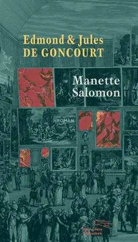 Goncourt / de Goncourt |  Manette Salomon | Buch |  Sack Fachmedien