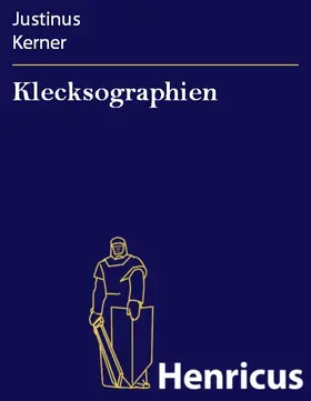 Kerner |  Klecksographien | eBook | Sack Fachmedien