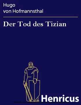 Hofmannsthal |  Der Tod des Tizian | eBook | Sack Fachmedien