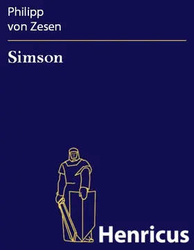 Zesen |  Simson | eBook | Sack Fachmedien