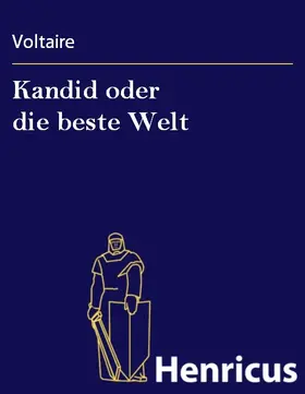 Voltaire |  Kandid oder die beste Welt | eBook | Sack Fachmedien