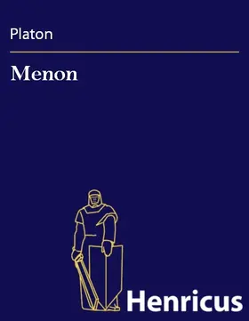 Platon |  Menon | eBook | Sack Fachmedien
