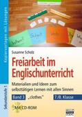 Scholz |  Freiarbeit im Englisch-Unterricht / 7./8. Klasse - Buch mit CD-ROM | Buch |  Sack Fachmedien