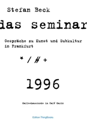Beck |  Das Seminar | Buch |  Sack Fachmedien