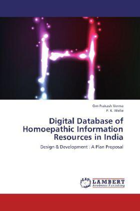 Verma / Walia |  Digital Database of Homoepathic Information Resources in India | Buch |  Sack Fachmedien