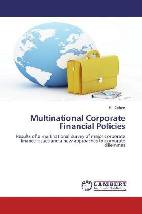Cohen |  Multinational Corporate Financial Policies | Buch |  Sack Fachmedien