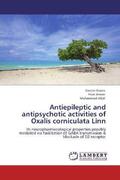 Gupta / Anwar / Afzal |  Antiepileptic and antipsychotic activities of Oxalis corniculata Linn | Buch |  Sack Fachmedien