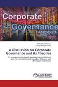 Al Mamun / Yasser |  A Discussion on Corporate Governance and its Theories | Buch |  Sack Fachmedien
