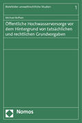 Rolfsen |  Rolfsen, M: Öffentliche Hochwasservorsorge | Buch |  Sack Fachmedien