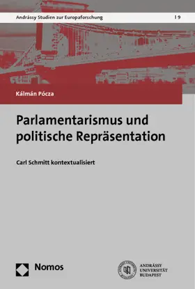 Pócza |  Parlamentarismus und politische Repräsentation | Buch |  Sack Fachmedien