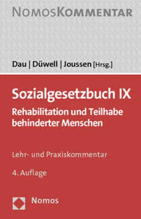 Dau / Düwell / Joussen | Sozialgesetzbuch IX | Buch | 978-3-8487-0168-1 | sack.de