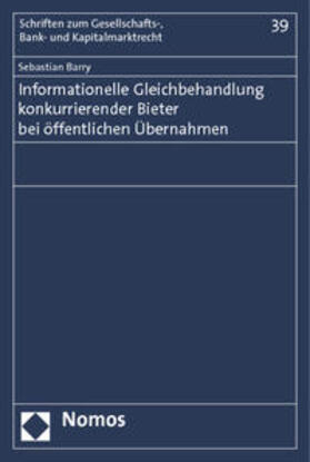 Barry | Barry, S: Informationelle Gleichbehandlung | Buch | 978-3-8487-0174-2 | sack.de