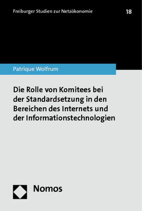 Wolfrum | Wolfrum, P: Rolle von Komitees bei der Standardsetzung | Buch | 978-3-8487-0185-8 | sack.de