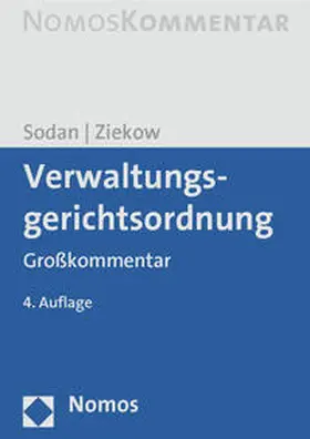 Sodan / Ziekow | Verwaltungsgerichtsordnung | Buch | 978-3-8487-0318-0 | sack.de