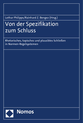 Philipps / Bengez |  Von der Spezifikation zum Schluss | Buch |  Sack Fachmedien