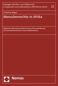 Meyer |  Meyer, C: Menschenrechte in Afrika | Buch |  Sack Fachmedien