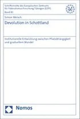 Meisch |  Devolution in Schottland | Buch |  Sack Fachmedien