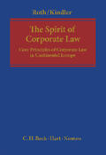 Roth / Kindler |  The Spirit of Corporate Law | Buch |  Sack Fachmedien