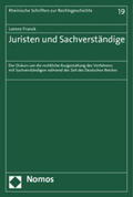 Franck |  Franck, L: Juristen und Sachverständige | Buch |  Sack Fachmedien