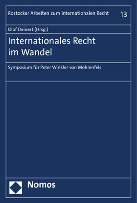 Deinert | Internationales Recht im Wandel | Buch | 978-3-8487-0497-2 | sack.de