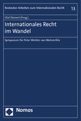Deinert |  Internationales Recht im Wandel | Buch |  Sack Fachmedien