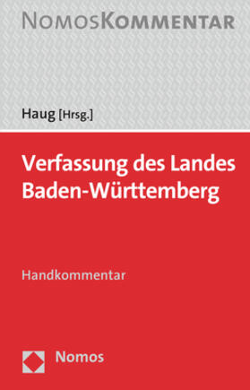 Haug | Verfassung des Landes Baden-Württemberg | Buch | 978-3-8487-0500-9 | sack.de