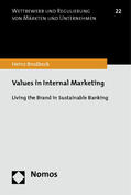 Brodbeck |  Values in Internal Marketing | Buch |  Sack Fachmedien
