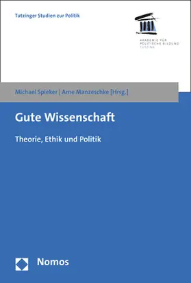 Spieker / Manzeschke |  Gute Wissenschaft | Buch |  Sack Fachmedien