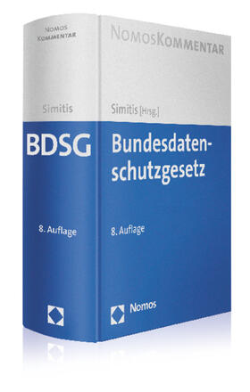 Simitis | Bundesdatenschutzgesetz | Buch | sack.de