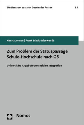 Johnen / Schulz-Nieswandt |  Johnen, H: Zum Problem der Statuspassage Schule-Hochschule | Buch |  Sack Fachmedien