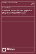 Moritz |  Moritz, S: Staatliche Schutzpflichten gegenüber pflegebedürf | Buch |  Sack Fachmedien