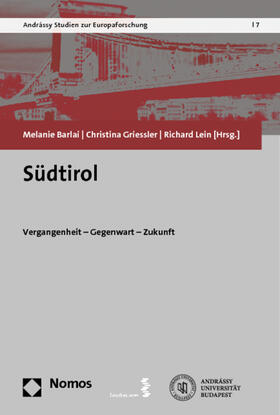 Barlai / Griessler / Lein | Südtirol | Buch | 978-3-8487-0780-5 | sack.de