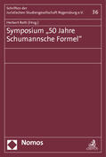 Roth |  Symposium "50 Jahre Schumannsche Formel" | Buch |  Sack Fachmedien