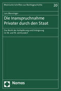 Menninger |  Die Inanspruchnahme Privater durch den Staat | Buch |  Sack Fachmedien
