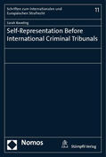Raveling |  Self-Representation Before International Criminal Tribunals | Buch |  Sack Fachmedien