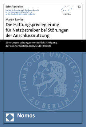 Tamke | Tamke, M: Haftungsprivilegierung für Netzbetreiber | Buch | 978-3-8487-0884-0 | sack.de