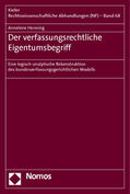 Henning |  Der verfassungsrechtliche Eigentumsbegriff | Buch |  Sack Fachmedien