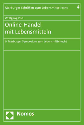 Voit | Online-Handel mit Lebensmitteln | Buch | 978-3-8487-1022-5 | sack.de